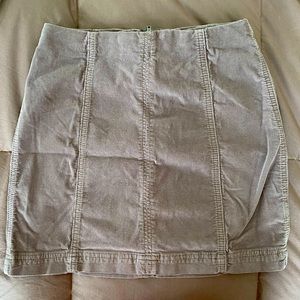 Free people mini skirt